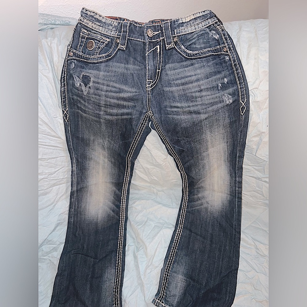 Size 32 men’s Rock Revivals- Worn Once
